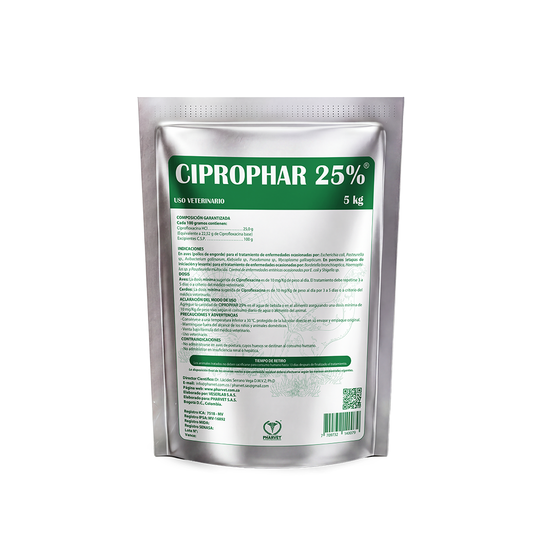 CIPROPHAR 25%